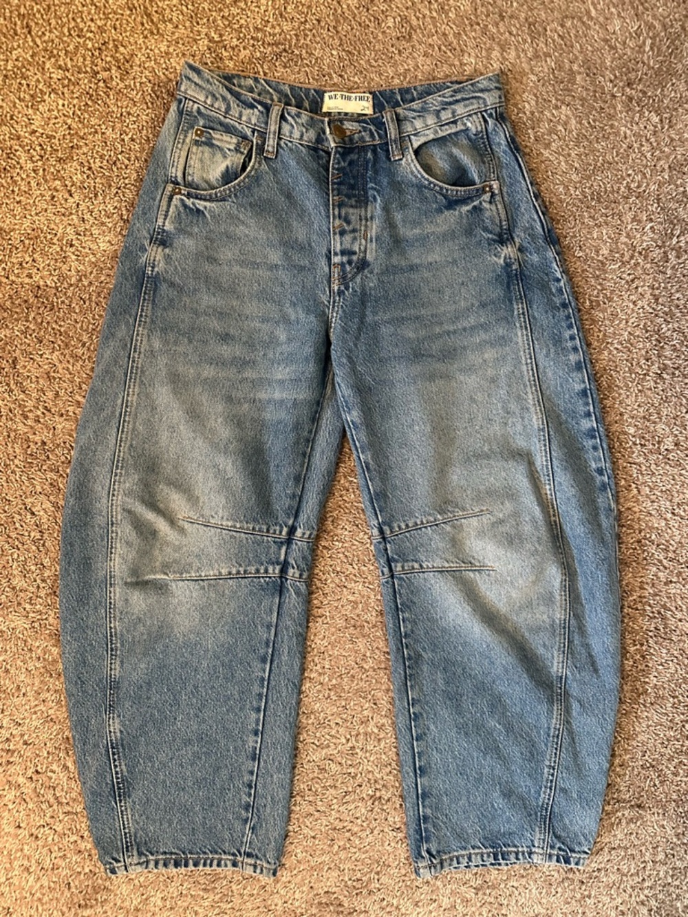 We The Free Barrel Jeans Ultralight Beam